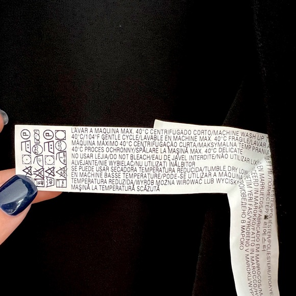 ZARA A-Symmetrical Dressy Vest - Picture 5 of 5